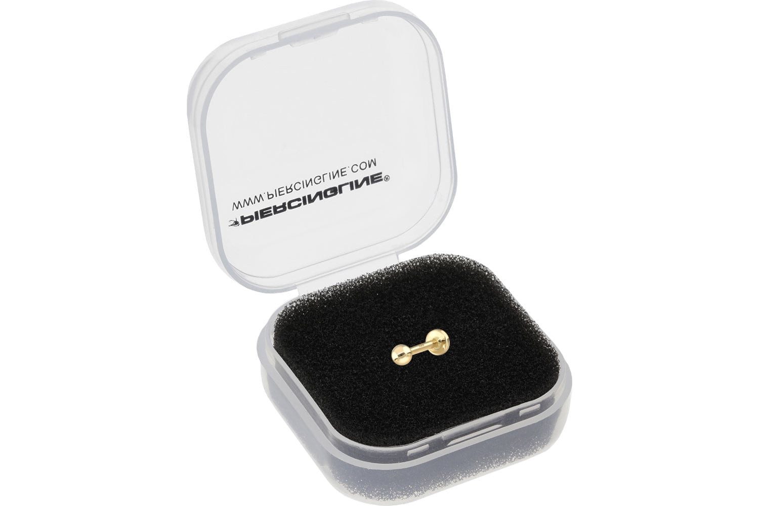 PIERCINGLINE Piercing-Set 14/18 Karat Gold Labret (Labrets, 1-tlg)