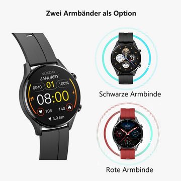 Fine Life Pro W12 Smartwatch (1.32 Zoll)