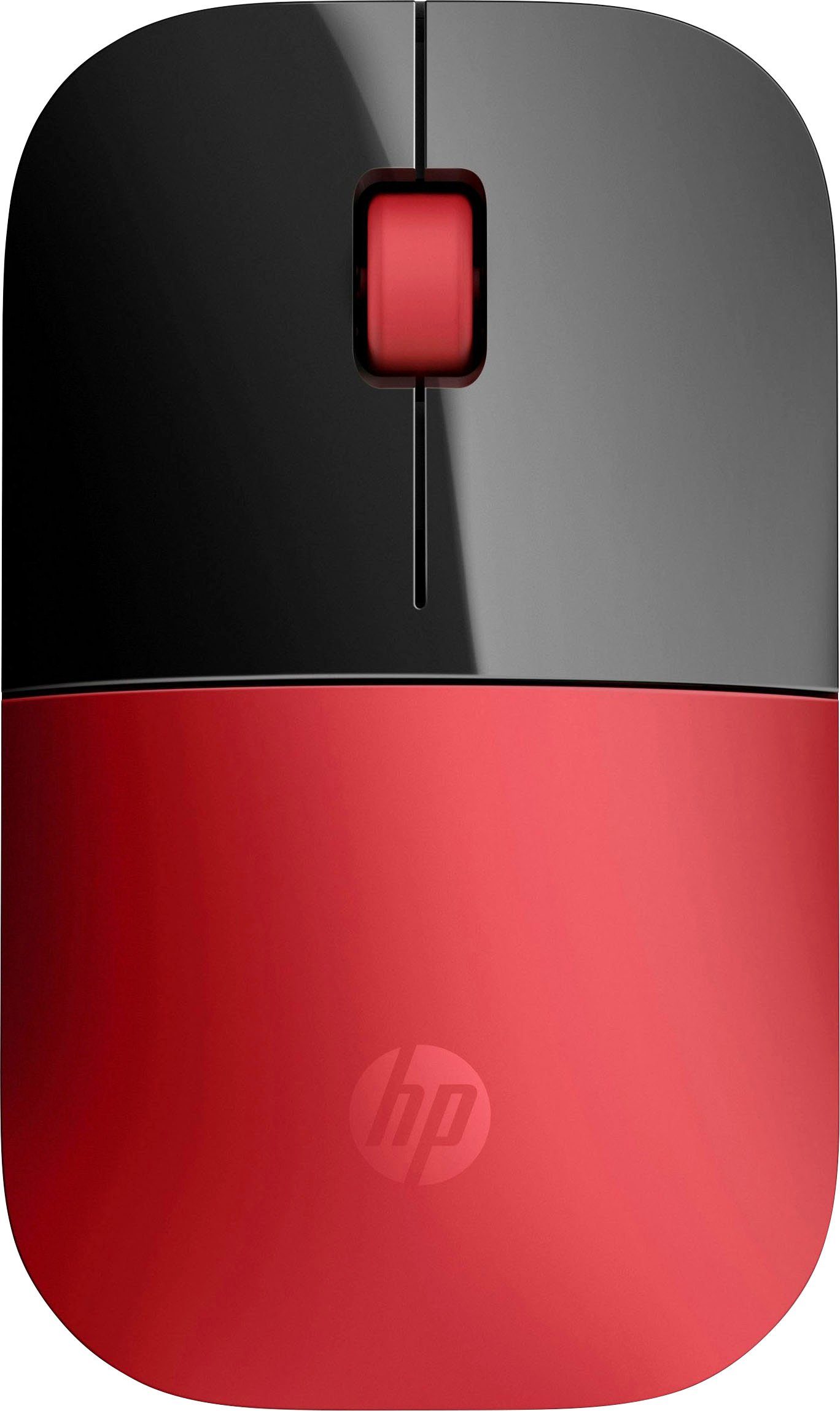 Z3700 HP Maus schwarz/rot