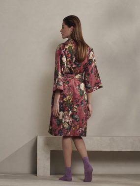 Essenza Kimono sarai karli, Kurzform, Baumwolle, Kimono-Kragen, Gürtel, mit wunderschönem Blumenprint