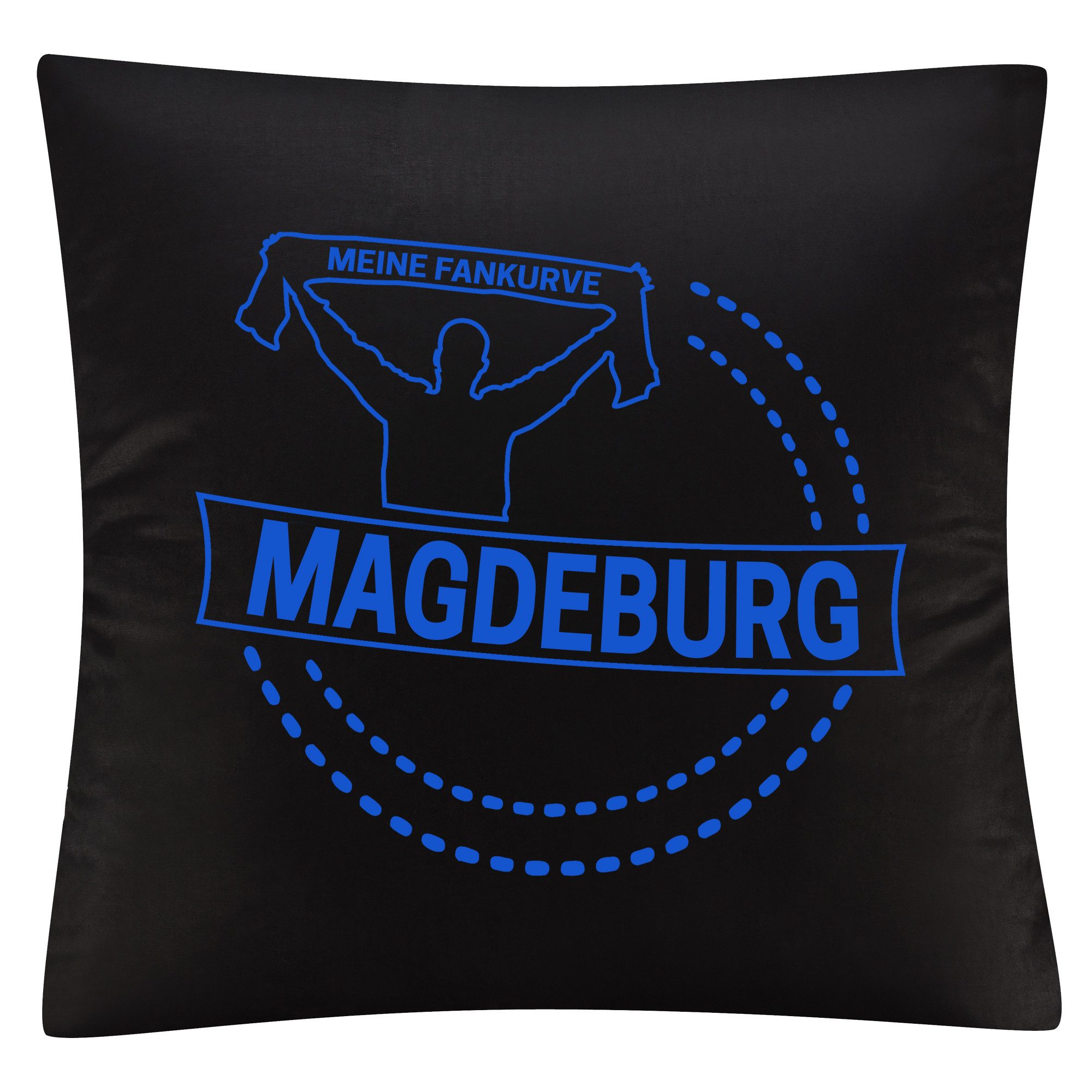 multifanshop Kissenbezug Magdeburg - Meine Fankurve - Kissen