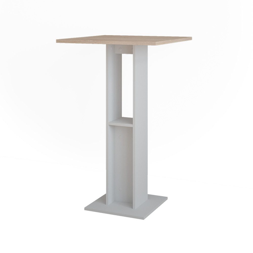 Vicco Bartisch Repose, Weiß/Sonoma, 65 x günstig online kaufen