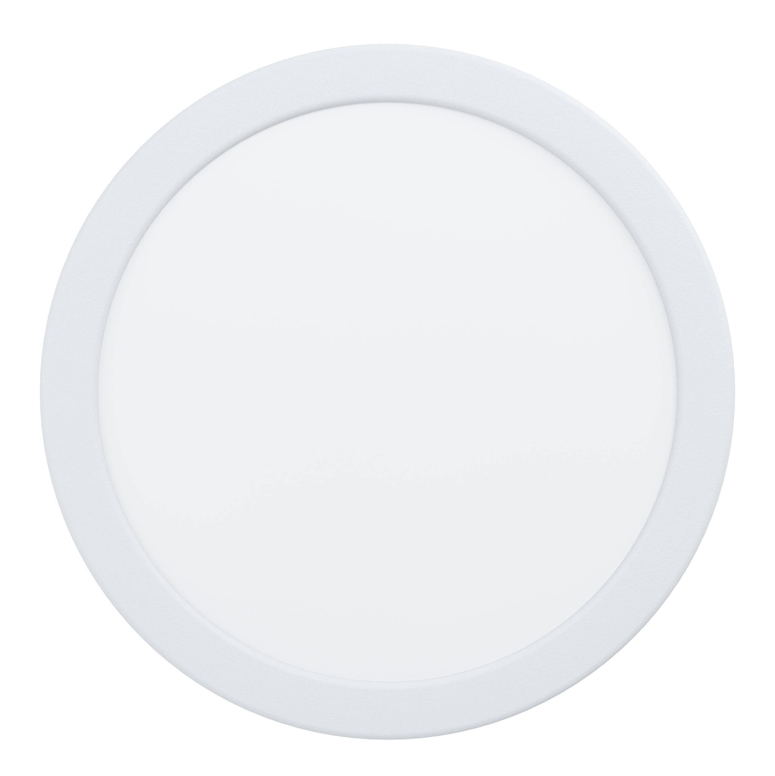 EGLO Aufbauleuchte Fueva 5 Deckenlampe, Stahl und Kunststoff, Wandlampe, Wohnzimmerlampe, Dimmfunktion, LED fest integriert, Warmweiß, Aufbauleuchte, Aufbaulampe, Wandleuchte, dimmbar, Deckenlampe, Weiß