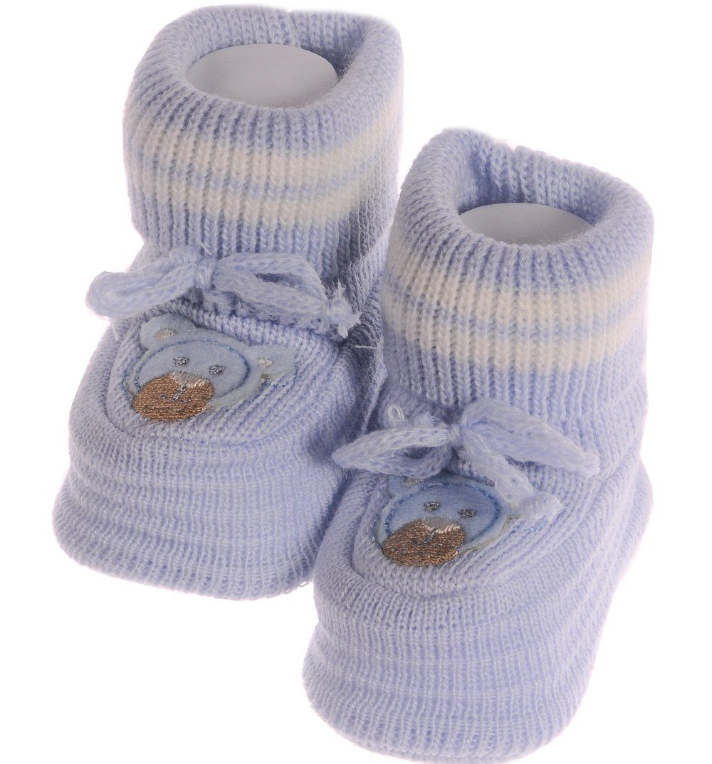 La Bortini Füßlinge Baby Strickschuhe Socken ab 0Mon Stricksocken  Erstlingssocken