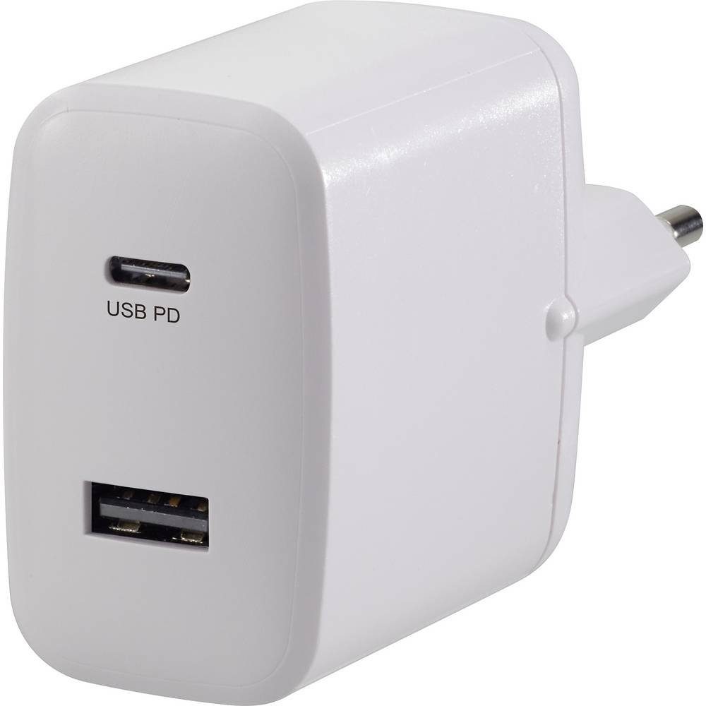 VOLTCRAFT USB-Ladegerät mit USB und USB-C® VC-11501480 USB-Ladegerät (USB Power Delivery (USB-PD)