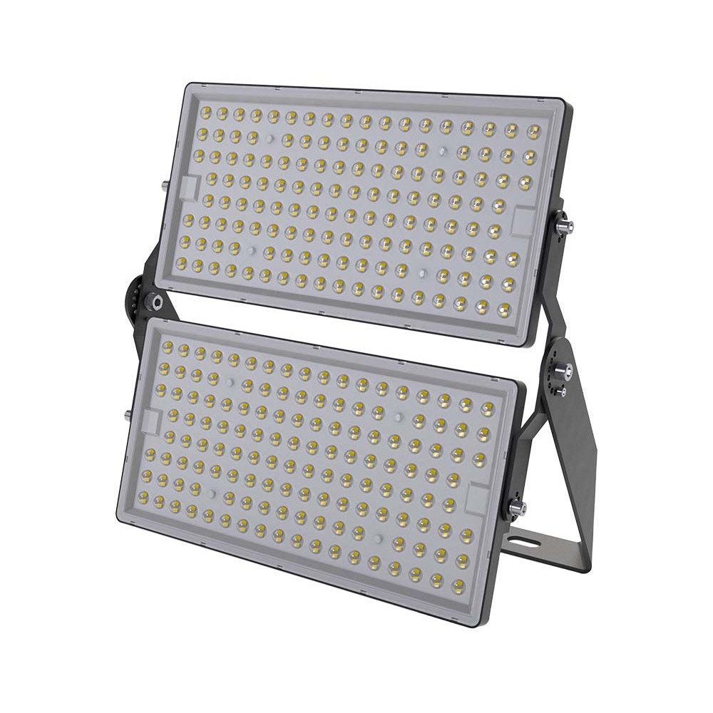 V-TAC LED Flutlichtstrahler, LED-Leuchtmittel fest verbaut, Kaltweiß, Tageslichtweiß, LED Außenwandleuchte Flutlichtstrahler verstellbar Außenbereich L 53cm
