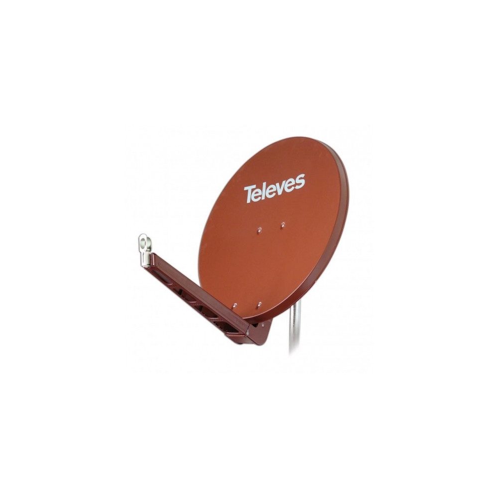 Televes Televes S75QSD-Z QSD Satellitenantenne Ziegelrot Adapter Offset zu Offset