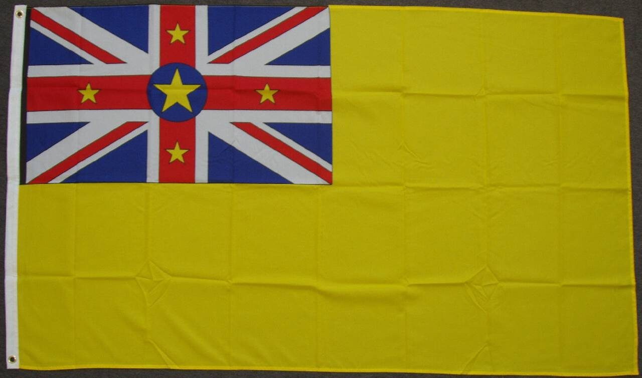 flaggenmeer Flagge Niue 80 g/m²