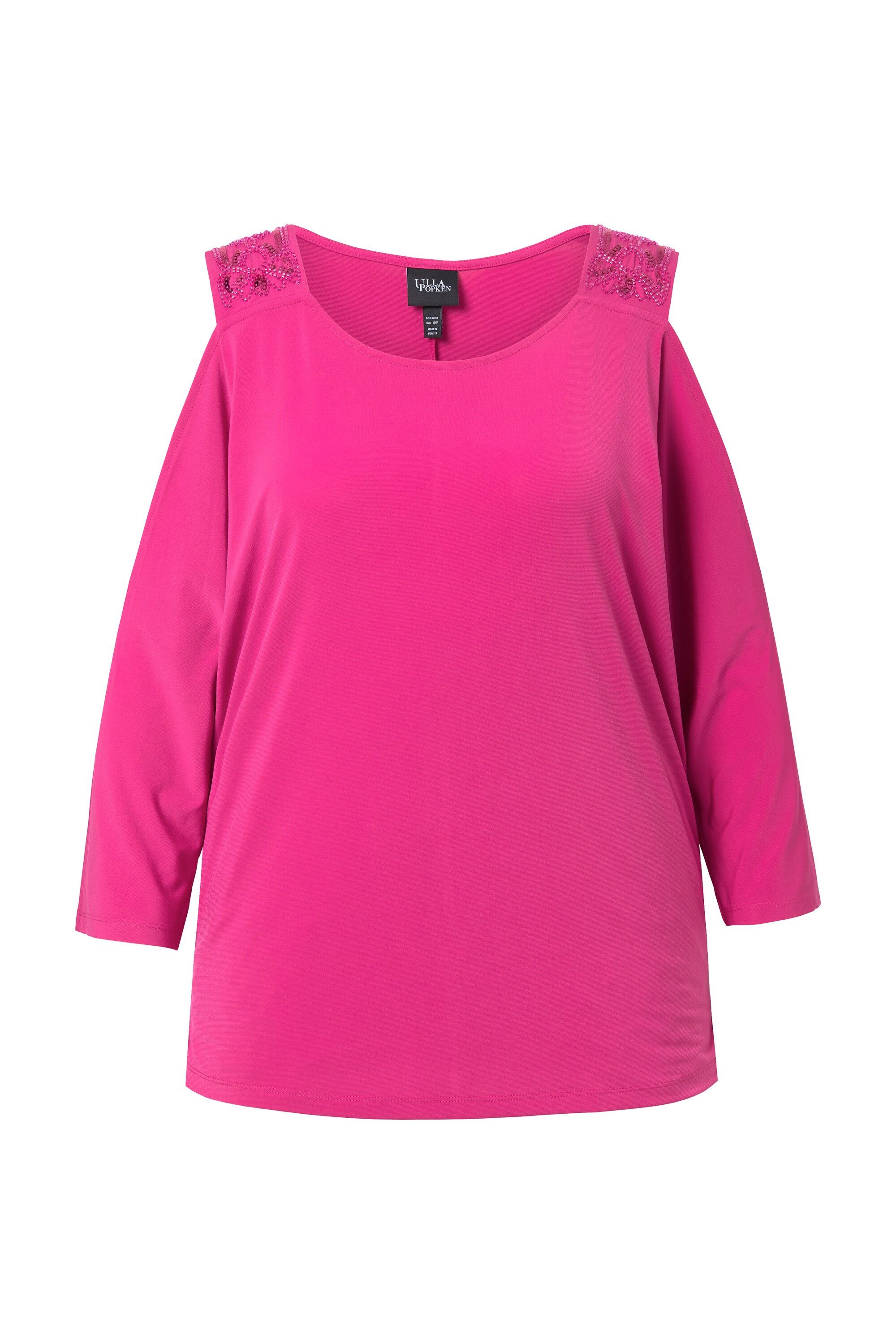 Ulla Popken T-Shirt T-Shirt bequeme Passform günstig online kaufen