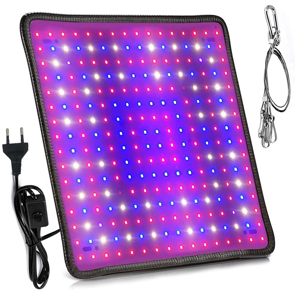 Rosnek Pflanzenlampe Volles Spektrum, 256LEDs, Gewächshaus günstig online kaufen