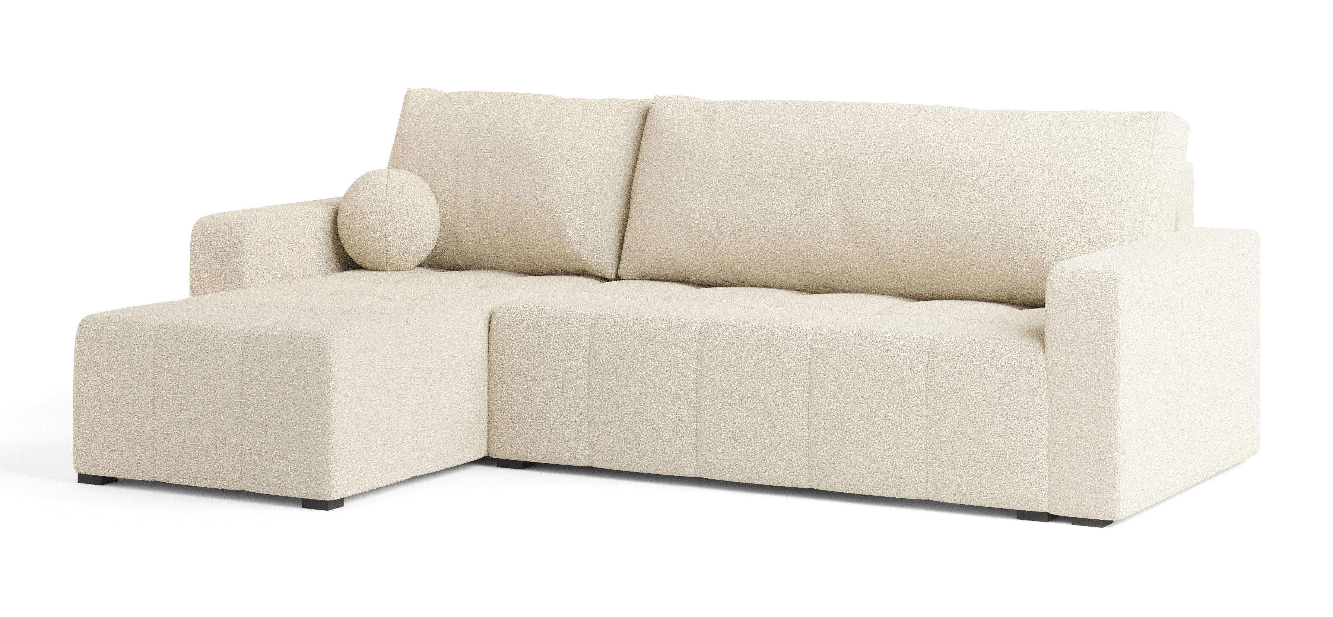 Masseno Ecksofa VOLIRA mit Schlaffunktion L-Form, günstig online kaufen