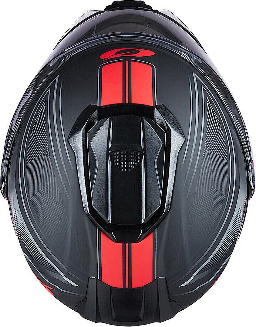 O’NEAL Motorradhelm MSeries String V.22 Klapphelm, vorbereitet für Kommunikationssystem,integriertes Sonnenvisier