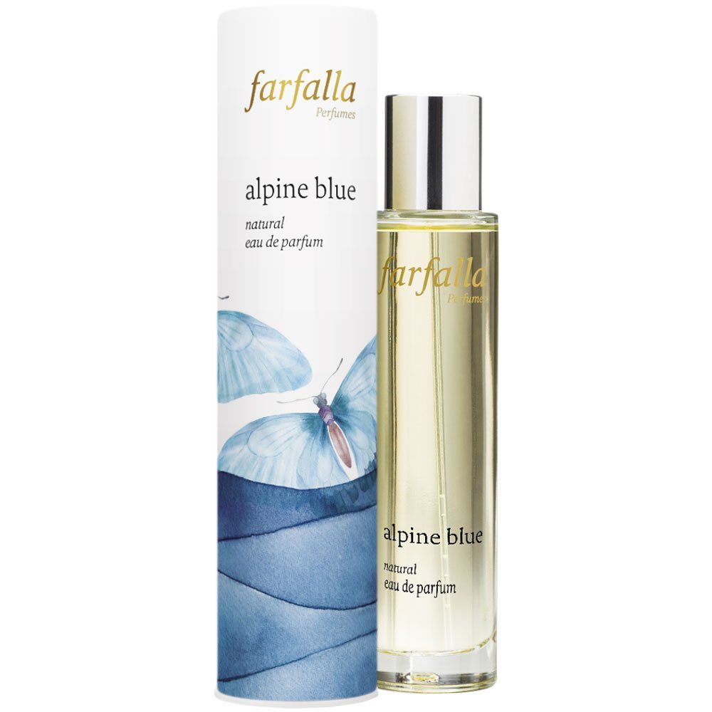 Farfalla Essentials AG Eau de Parfum alpine blue natural, Blau, 50 ml