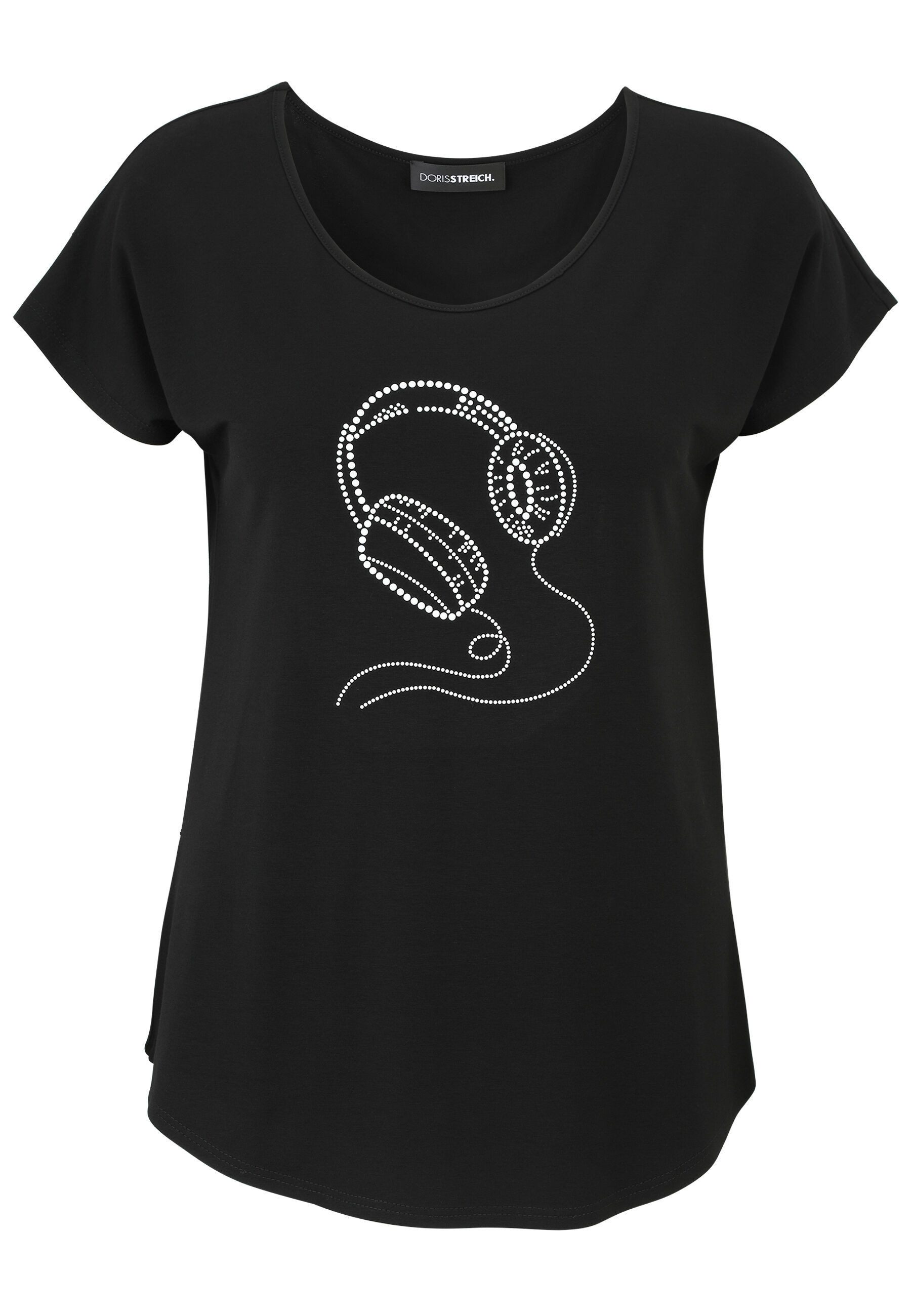 Doris Streich Rundhalsshirt (1-tlg) mit dekorativen Motiv günstig online kaufen