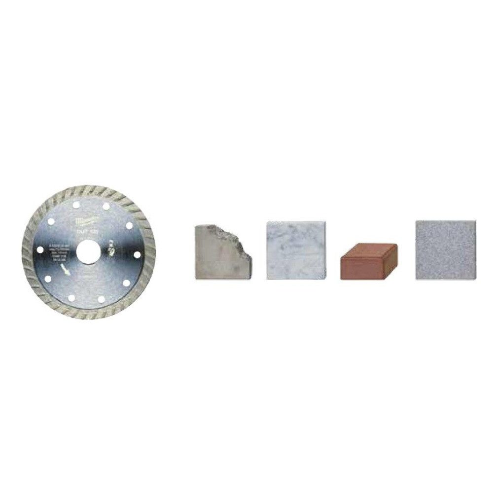 Milwaukee Diamanttrennscheibe MILWAUKEE DIAMOND DISC TURBO DUT 125 mm