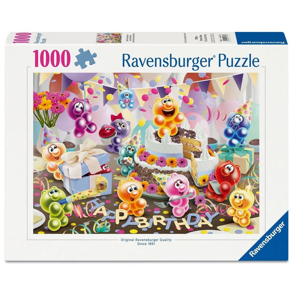 Ravensburger Puzzle Erwachsenenpuzzle 1000 Teile - Gelini Geburtstagsparty, 1000 Puzzleteile