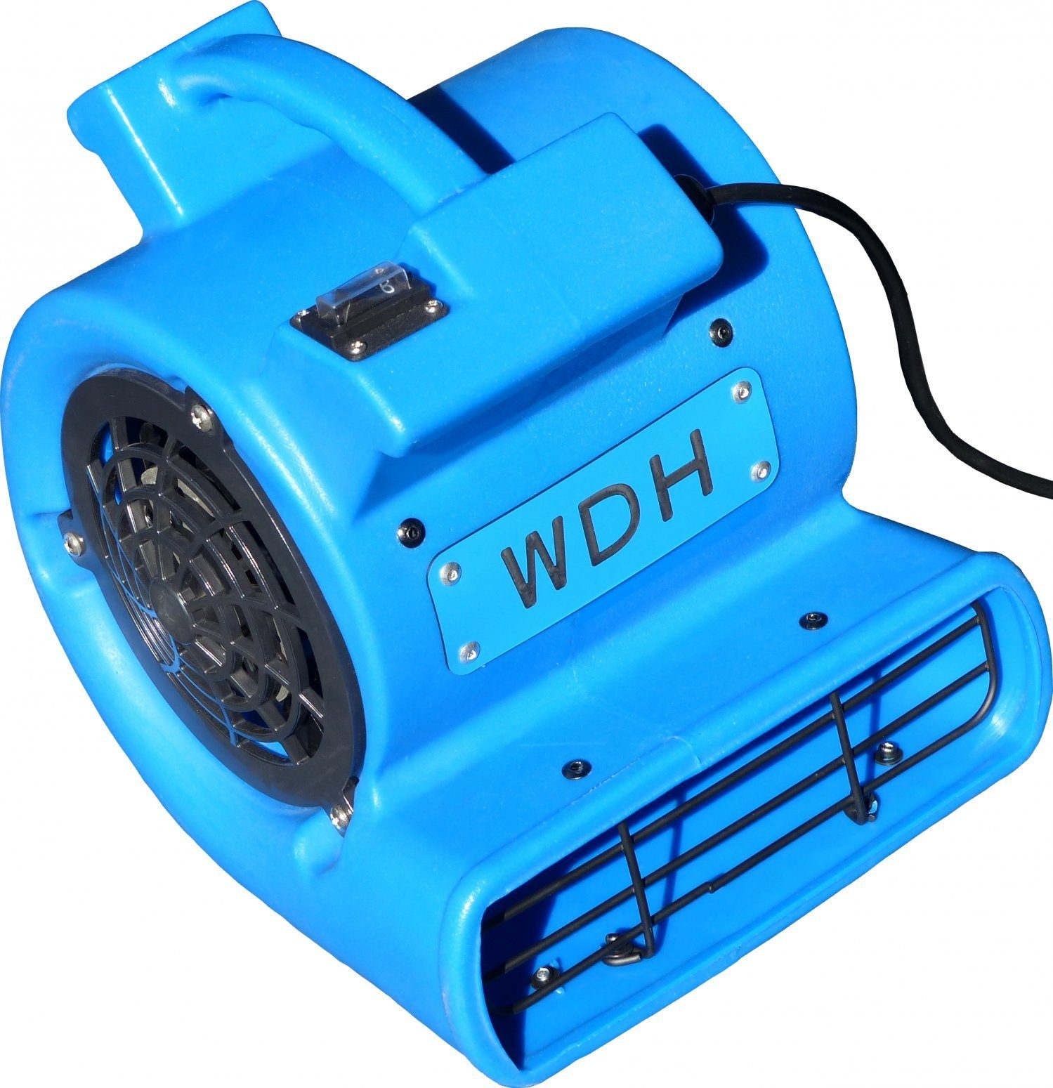 WDH Bodenventilator Mini Turbolüfter WDH-C20, - Geräuscharmer Betrieb