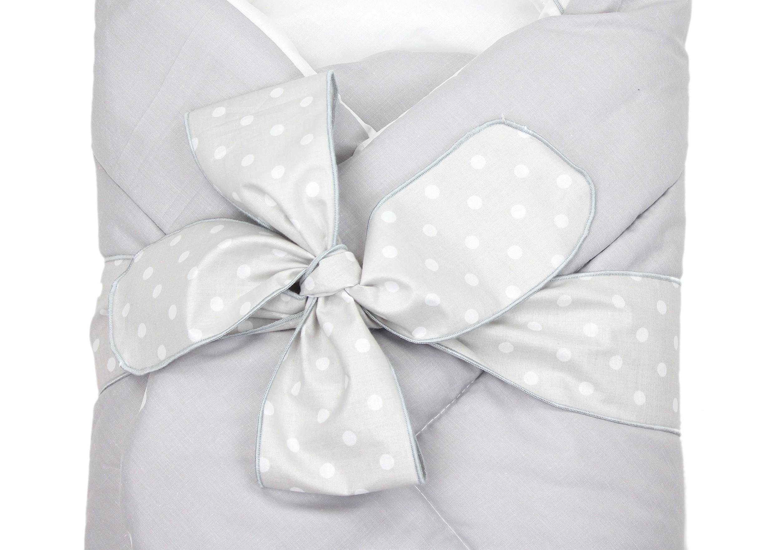Einschlagdecke TupTam Unisex Baby Einschlagdecke mit Schleife, TupTam