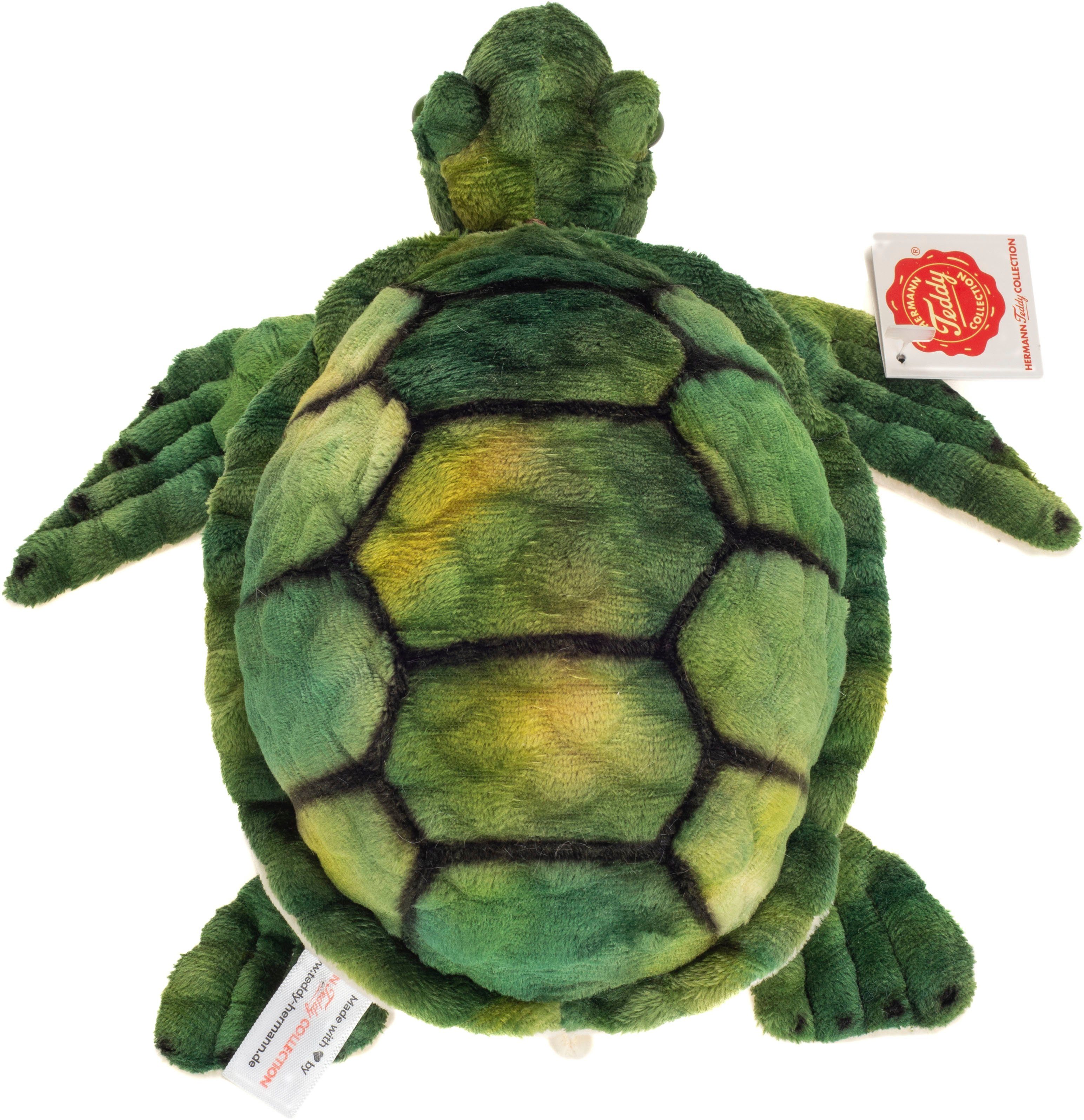 Teddy Hermann® Kuscheltier Wasserschildkröte, 23 cm, zum Teil aus recyceltem Material