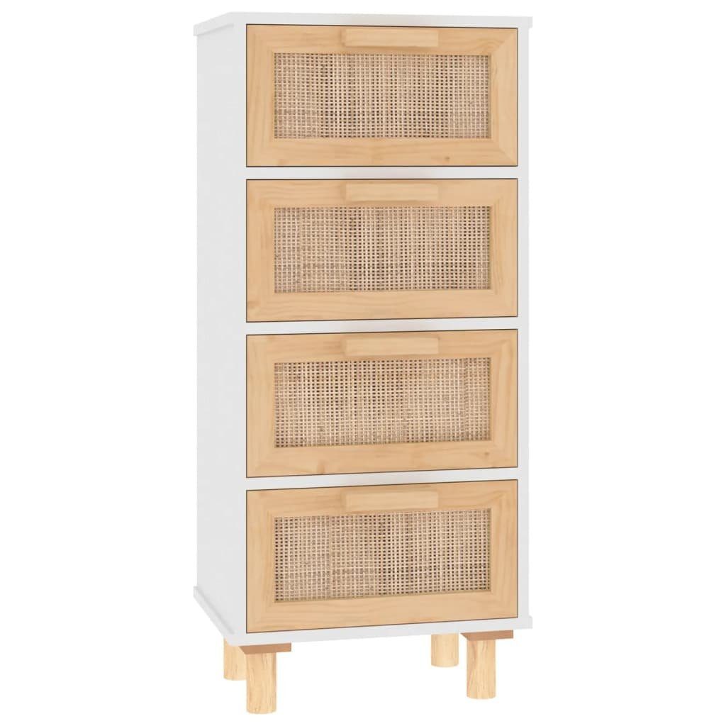 furnicato Sideboard Weiß 40x30x90 cm Massivholz günstig online kaufen