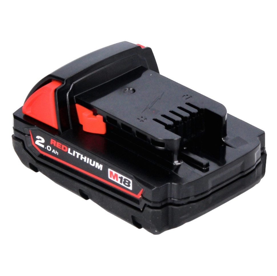 Milwaukee M18 B2 Akku 18 V / 2,0 Ah / 2000 mAh RED Li-Ion (4932430062) Akkupacks