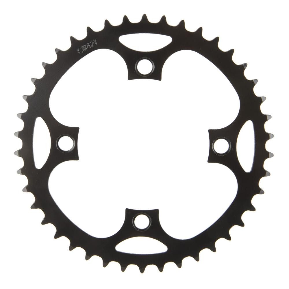 Kettenschaltung M-Wave E-Bike Kettenblatt 1/2x3/32" 44z schwarz LK 104mm