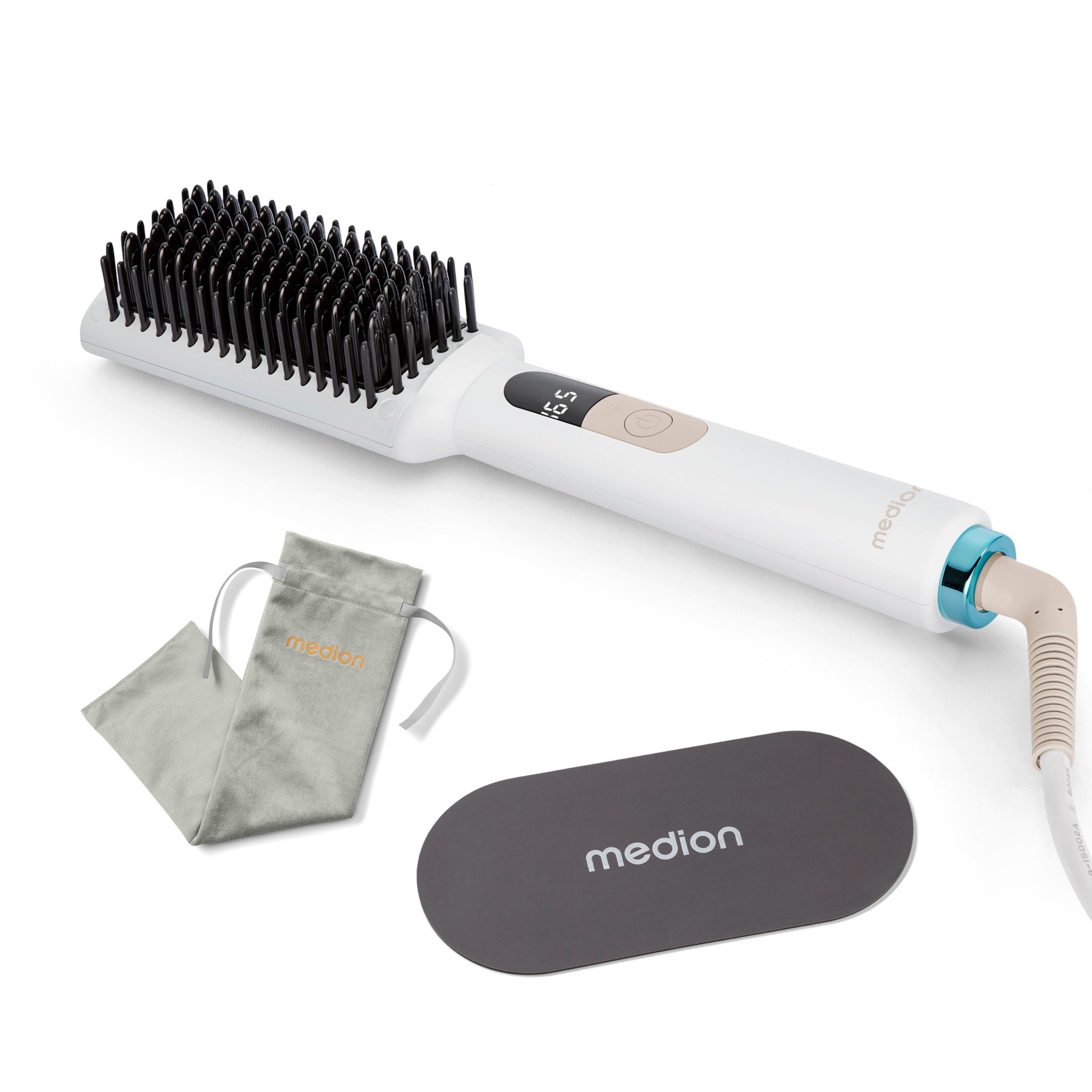 Medion® Elektrohaarbürste MEDION Glättbürste HB1 (MD19859)