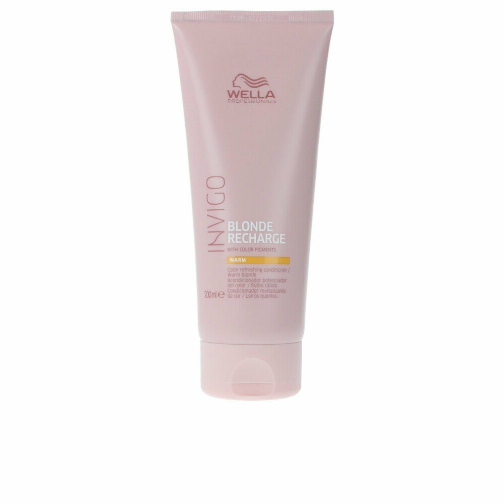 Wella Haarspülung INVIGO BLONDE ml conditioner RECHARGE #warm 200