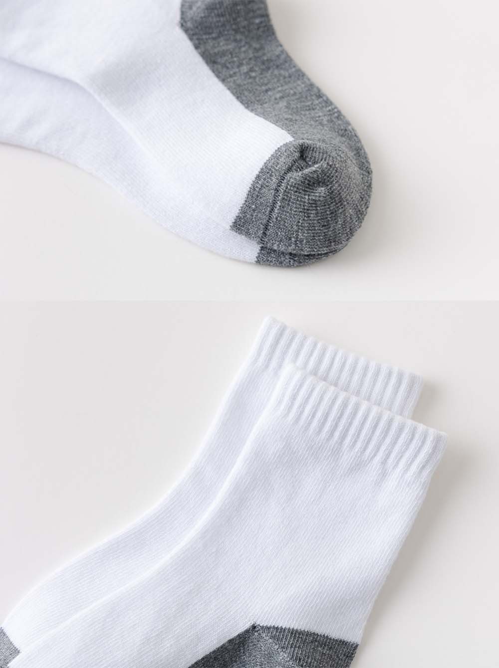 axy Socken Kinder Socken 5er Pack - Sport Weiße Socken Jungen Mädchen, Multipack (Beutel, 5er-Pack, 5 Paar) Geschenke Weiche Neuheit Sportsocken Kindersocken