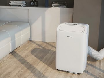 BAUKNECHT Klimagerät »PACF29HP W BK«, Mobiles Klimagerät zum Kühlen & Heizen mit Smarter Sensor-Funktion