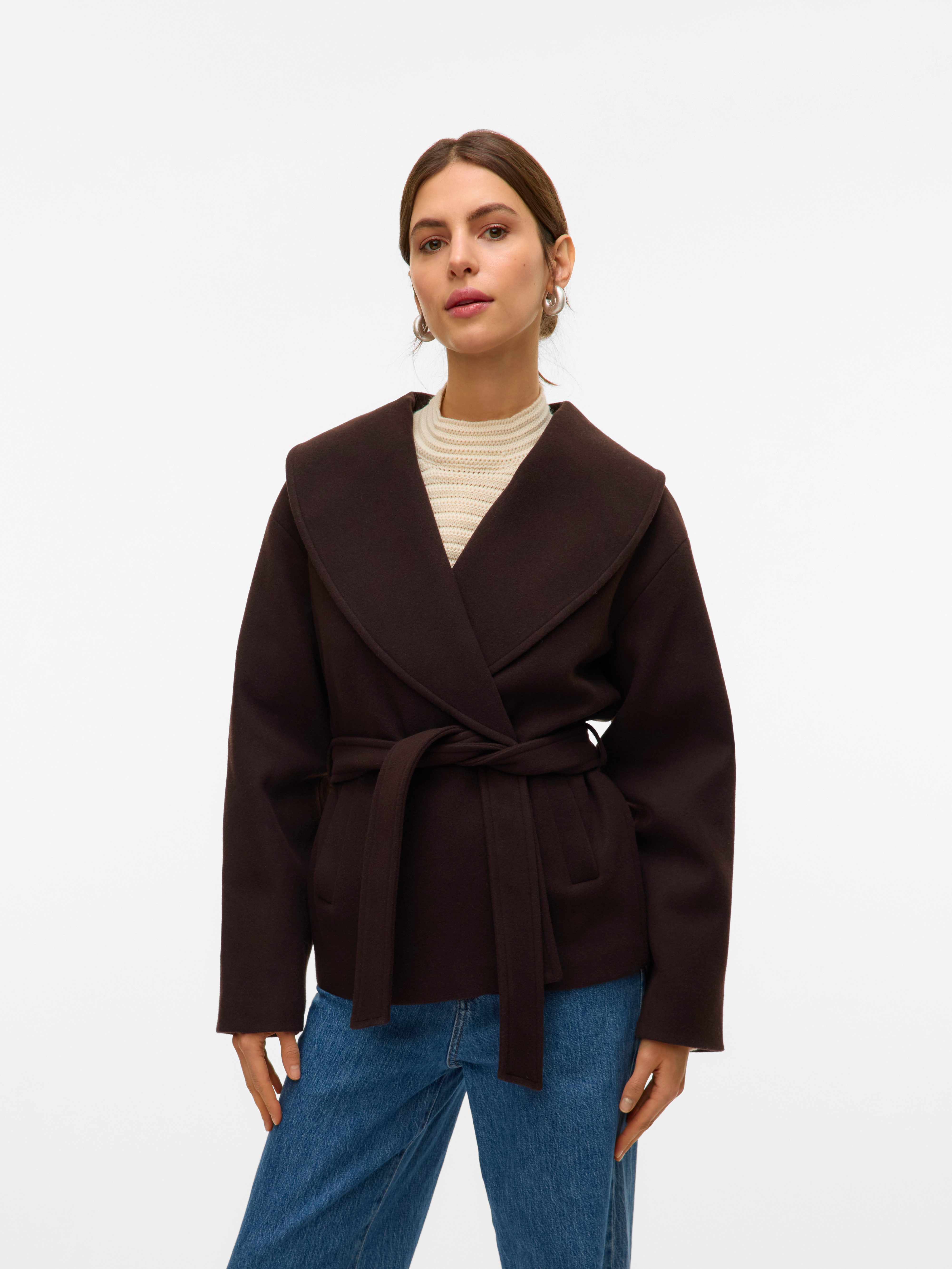Vero Moda Kurzjacke VMANNE BERGEN JACKET GA NOOS Kunstfaser