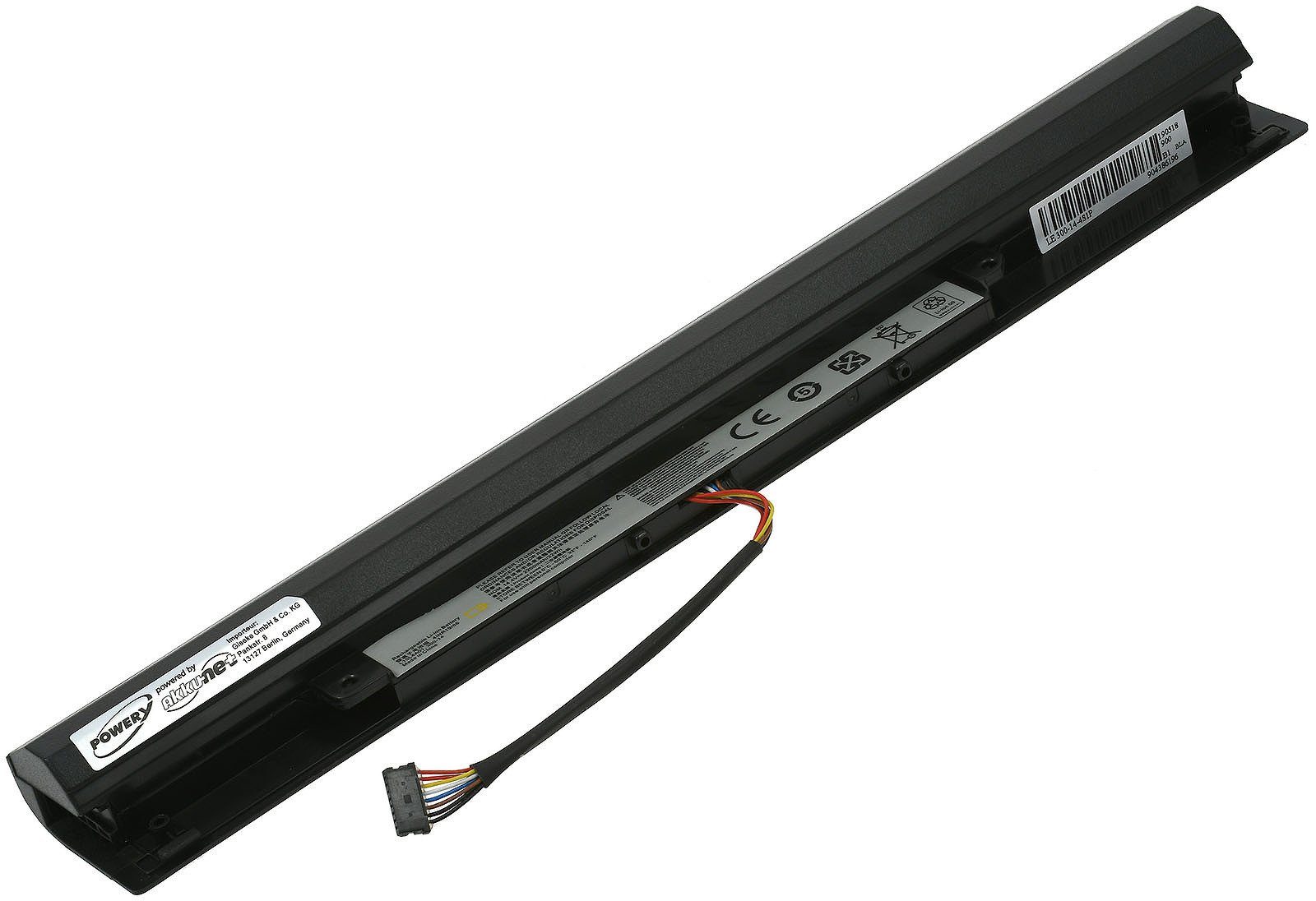 Powery Akku für Lenovo Typ L15L4A01 Laptop-Akku 2200 mAh (14.4 V)