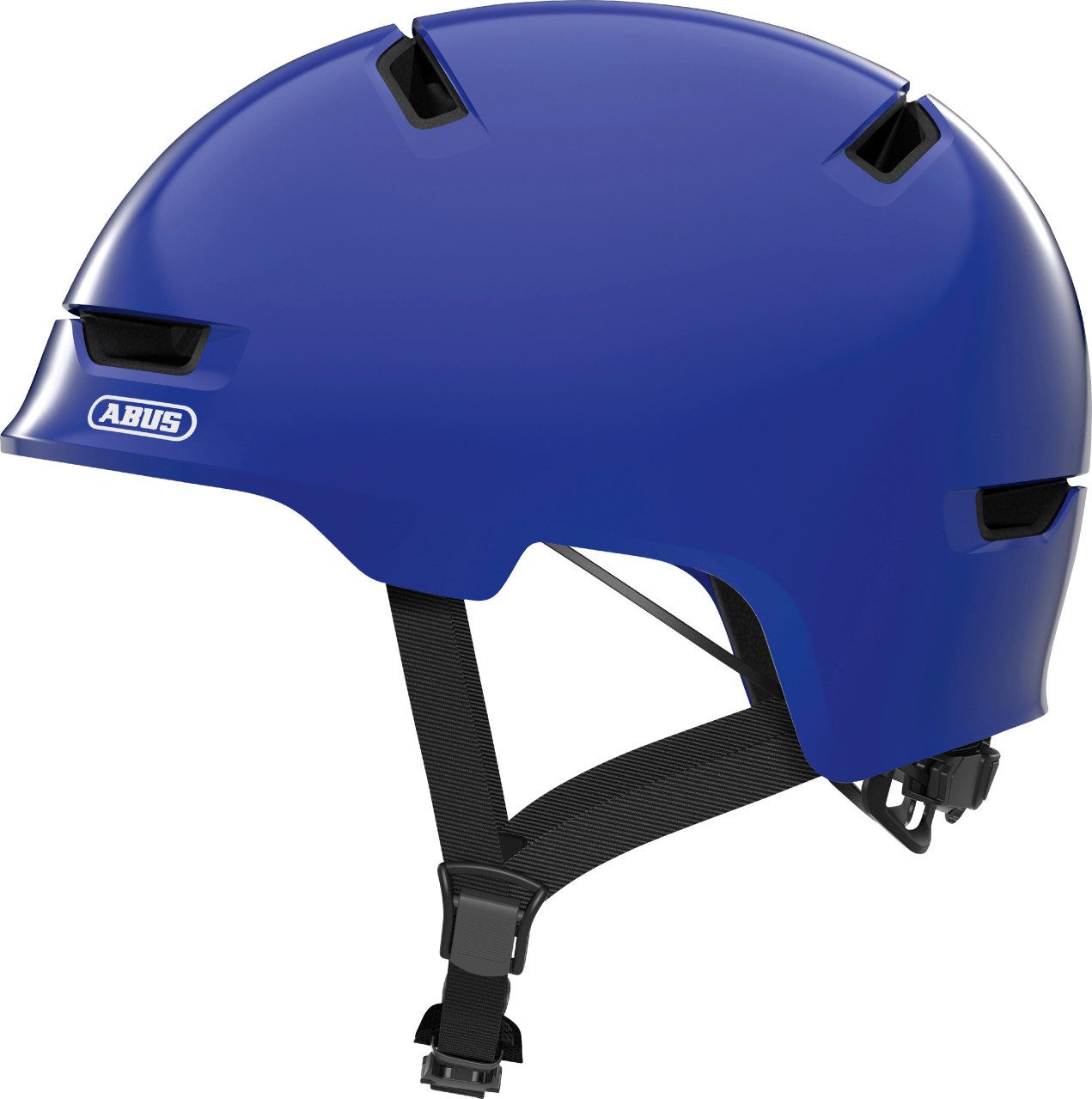 ABUS Kinderfahrradhelm Abus Fahrradhelm Kinder Youth S shiny blue
