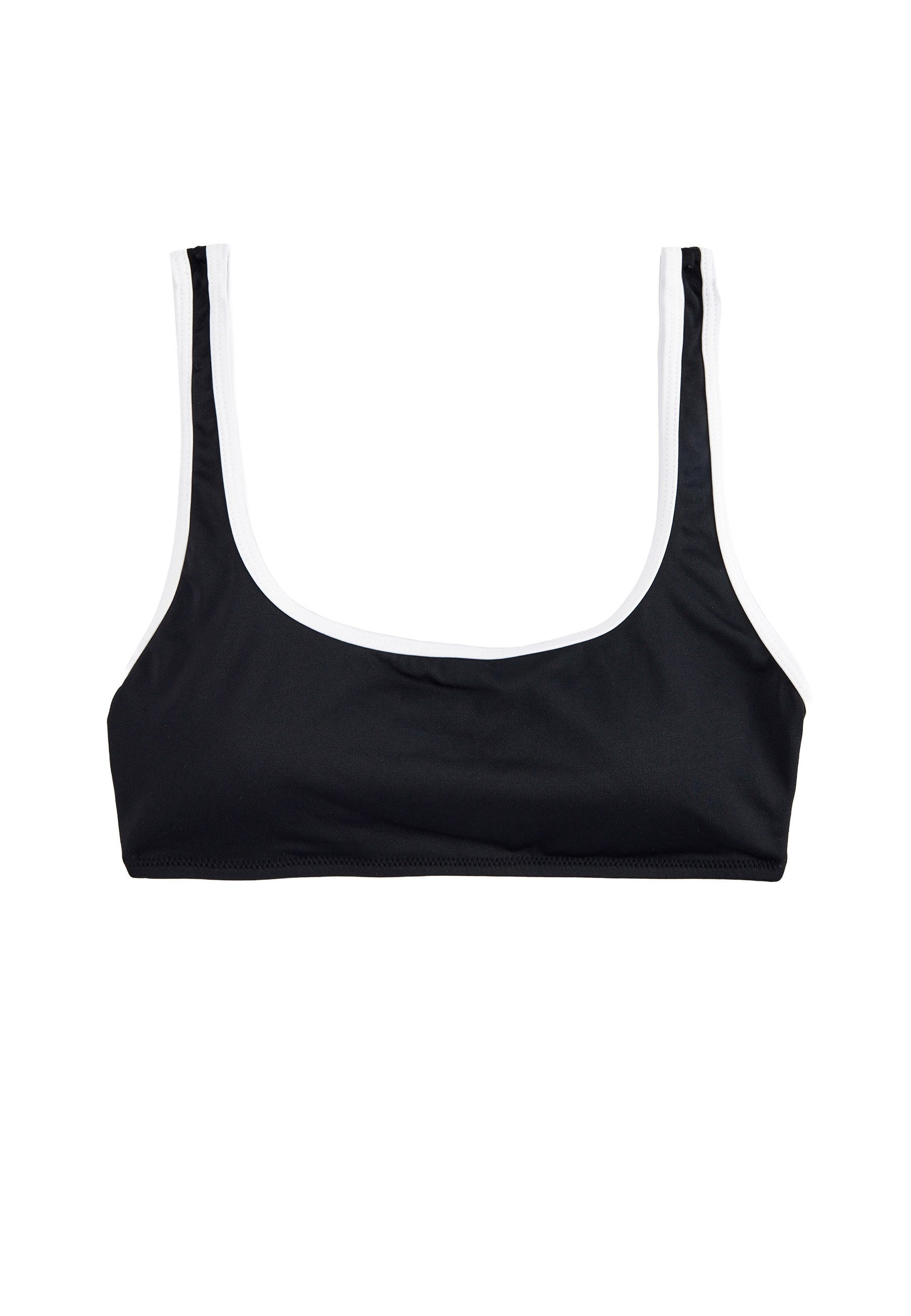 Koton Bügel-Bikini-Top Sport Bikinioberteil Mit Paspelband Sport Bikini Top