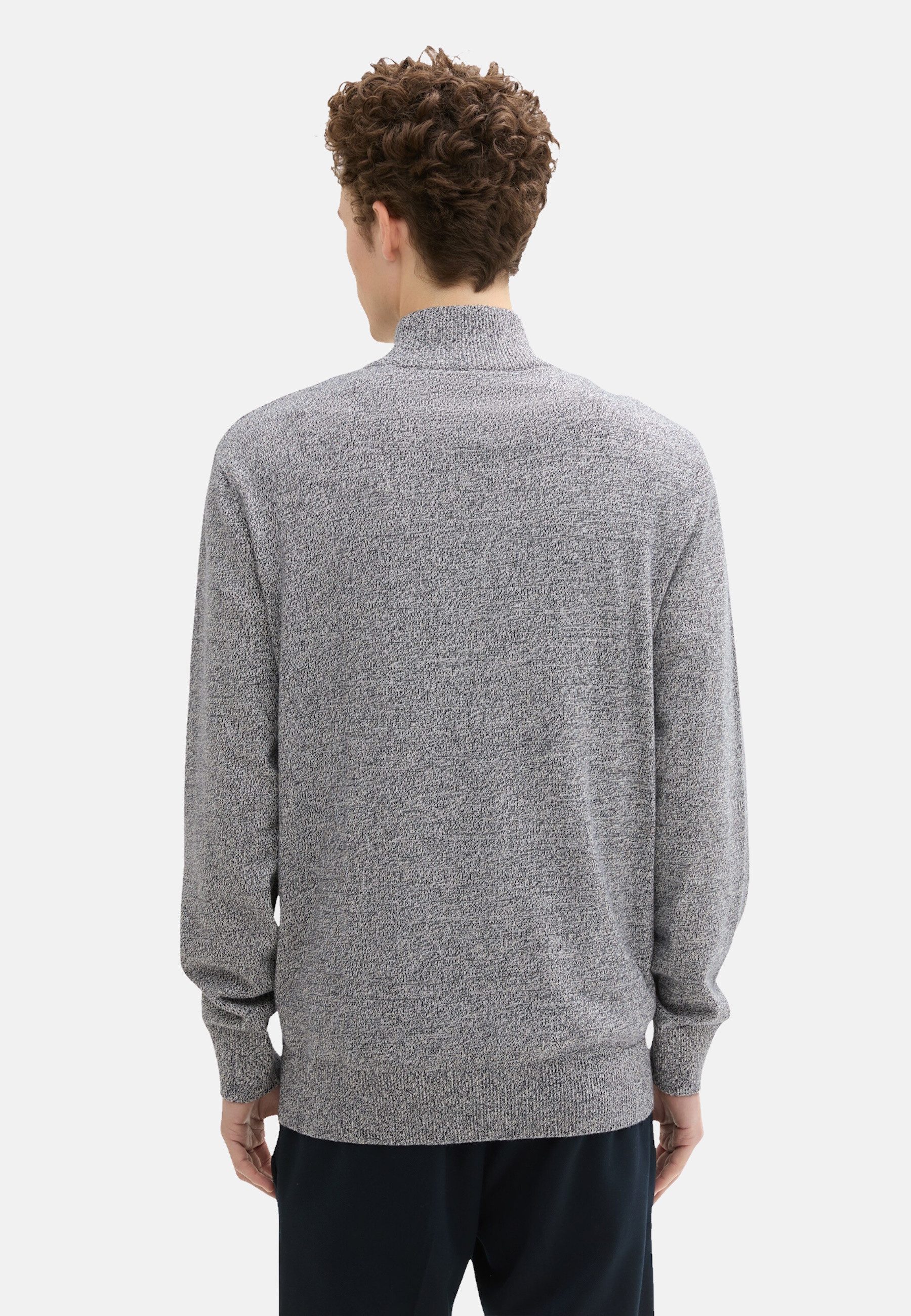 TOM TAILOR Troyer Pullover Strickpullover Troyer (1-tlg)