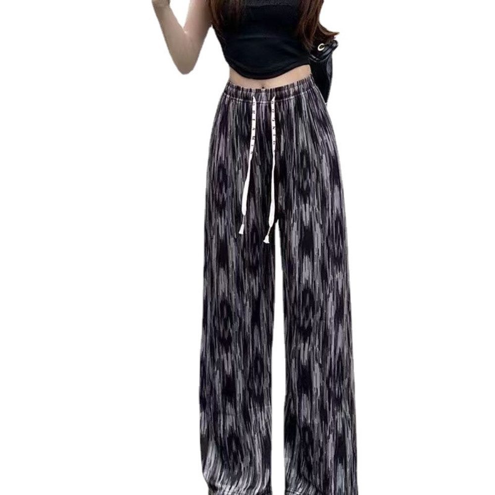 Loungehose Dünne Sommerhose mit weitem Bein