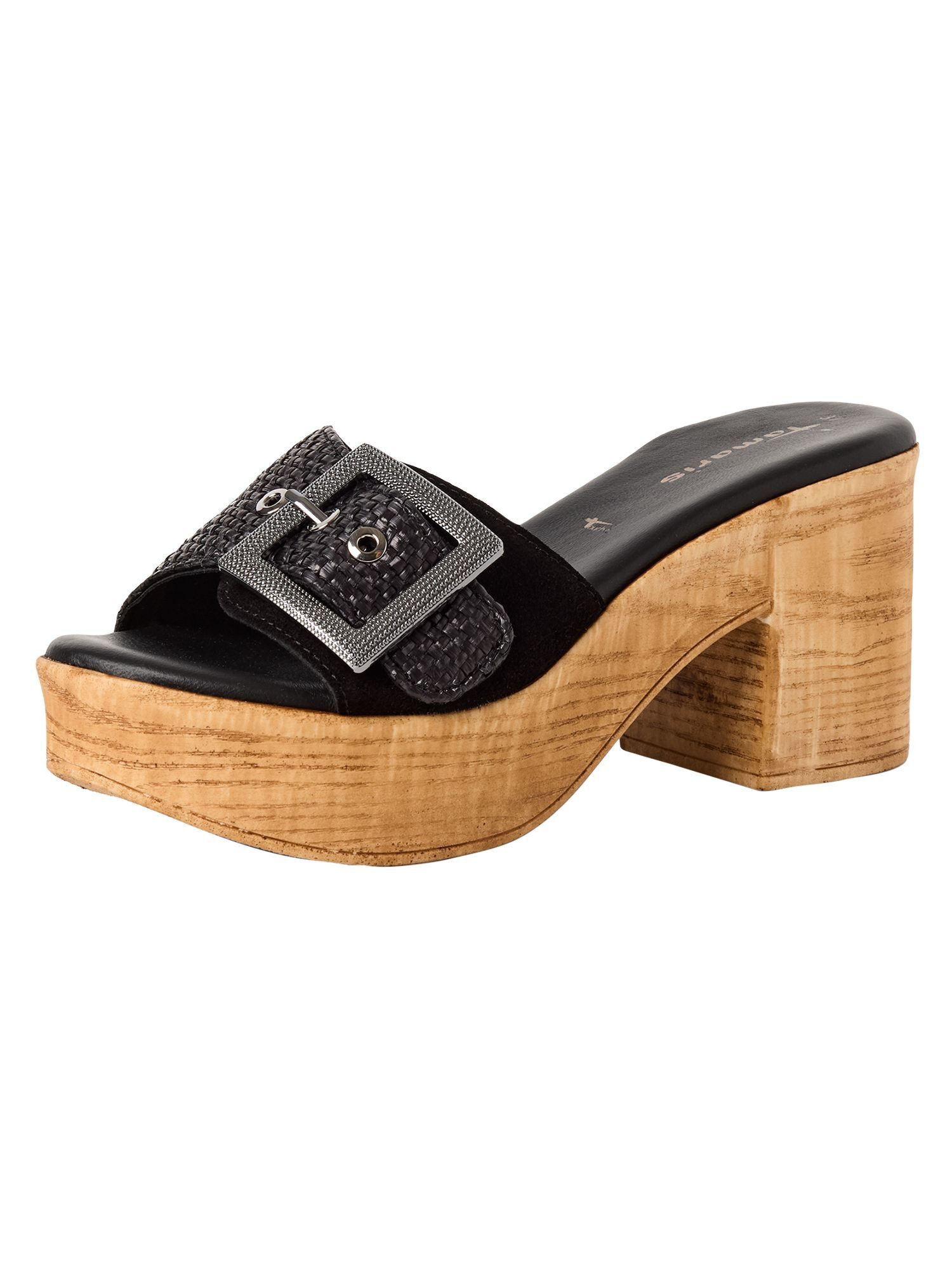 Tamaris TOUCH-IT mit Blockabsatz Blockabsatz 1-27208-46 Pantolette TOUCH-IT