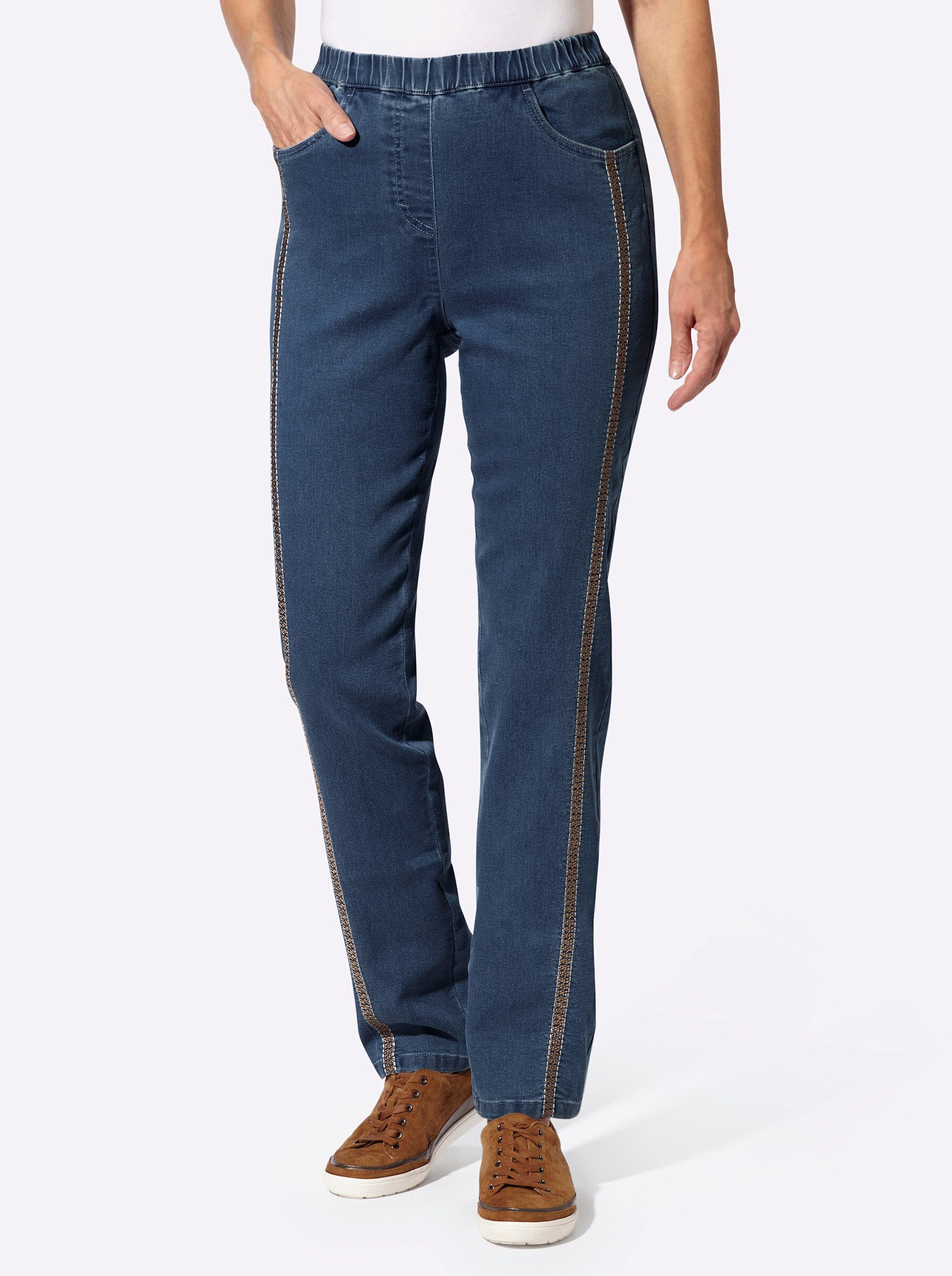 Bequeme Jeans Schlupfjeans komfortabel