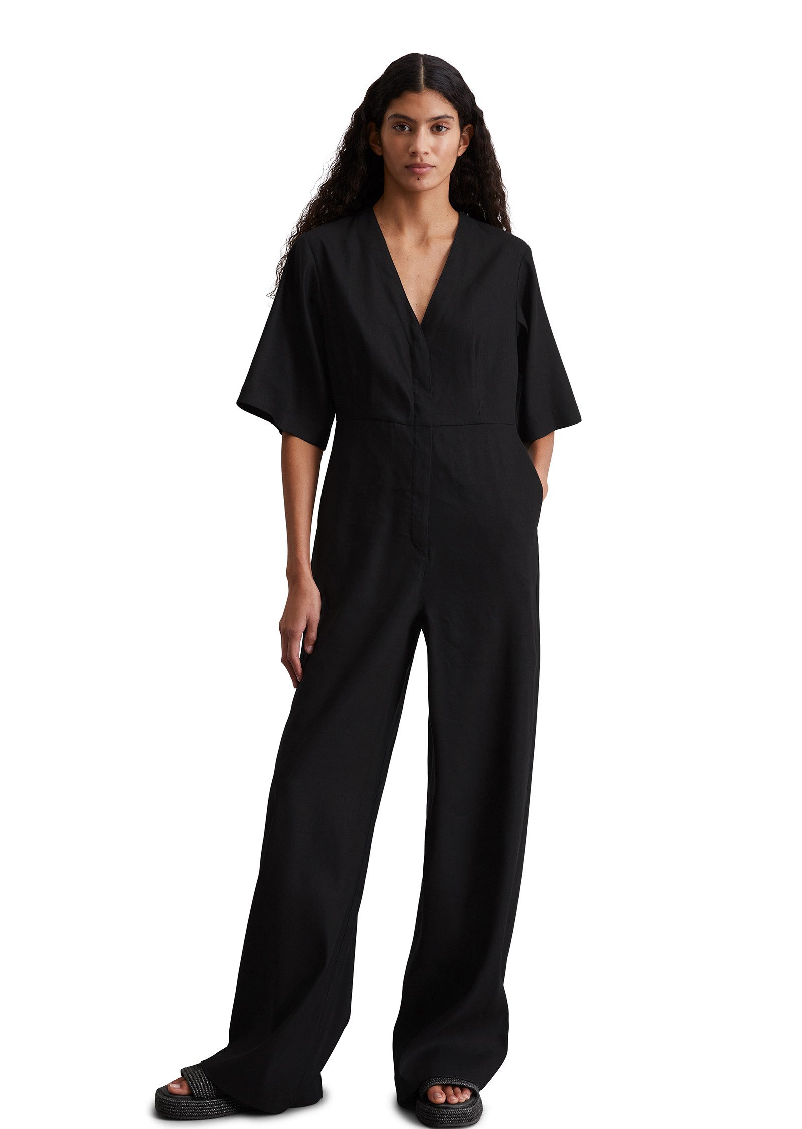 Marc O'Polo Overall aus Leinen-Viskose-Stretch