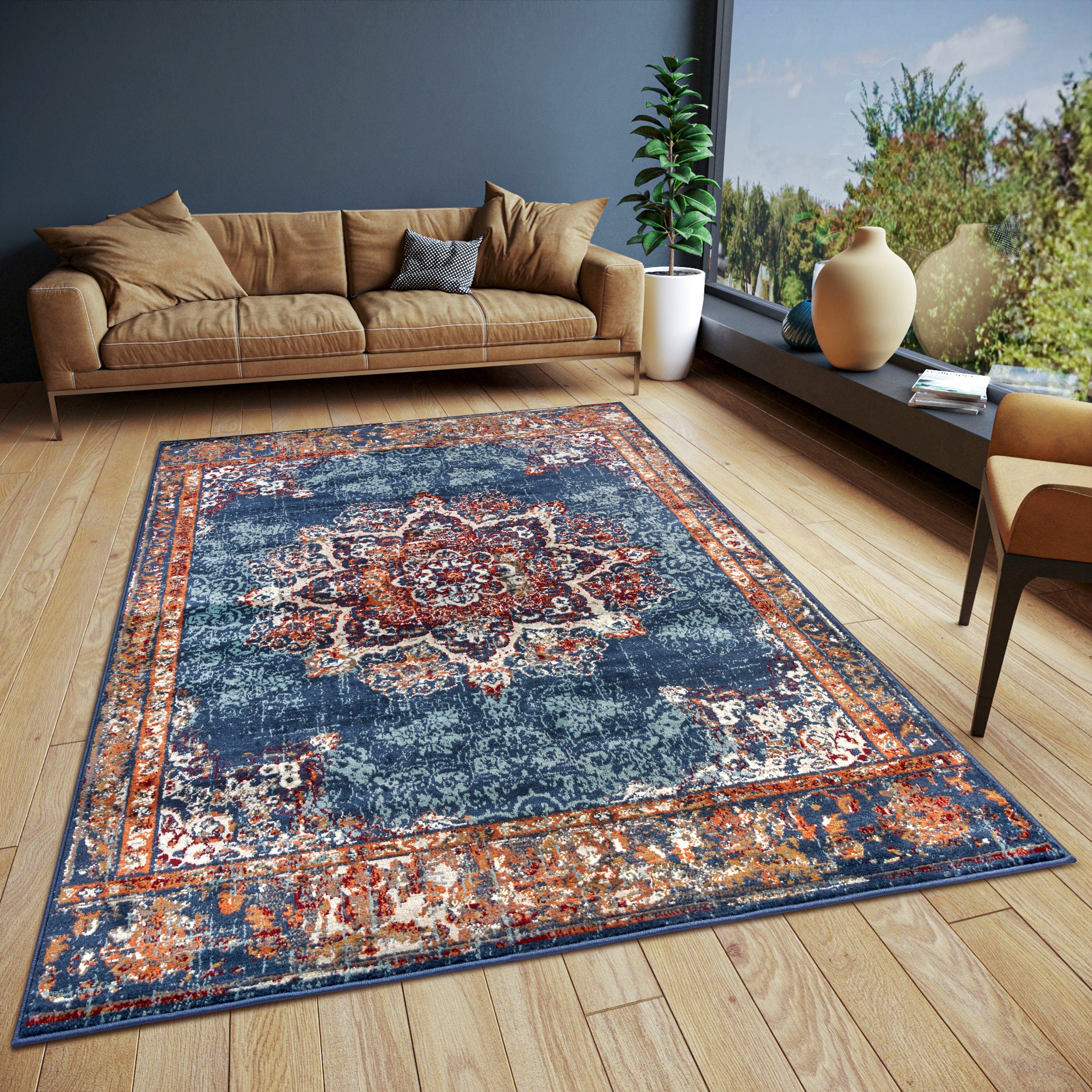 Teppich Maderno, HANSE Home, rechteckig, Höhe: 8 mm, Orientalisch, Orient, Kurzflor, Wohnzimmer, Schlafzimmer, Esszimmer