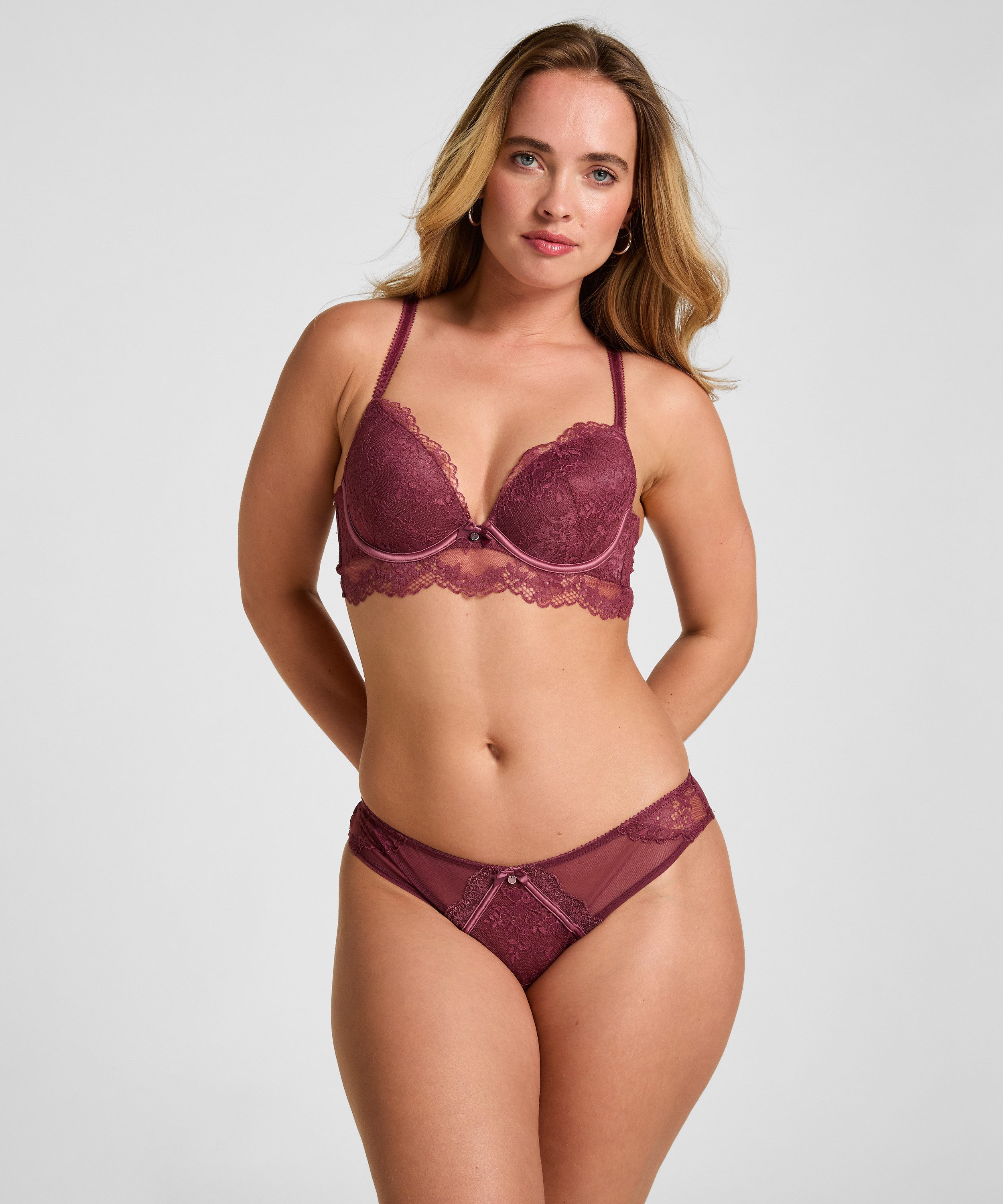 Hunkemöller Gemoldeter BH Padded Underwired Longline Bra Naomi