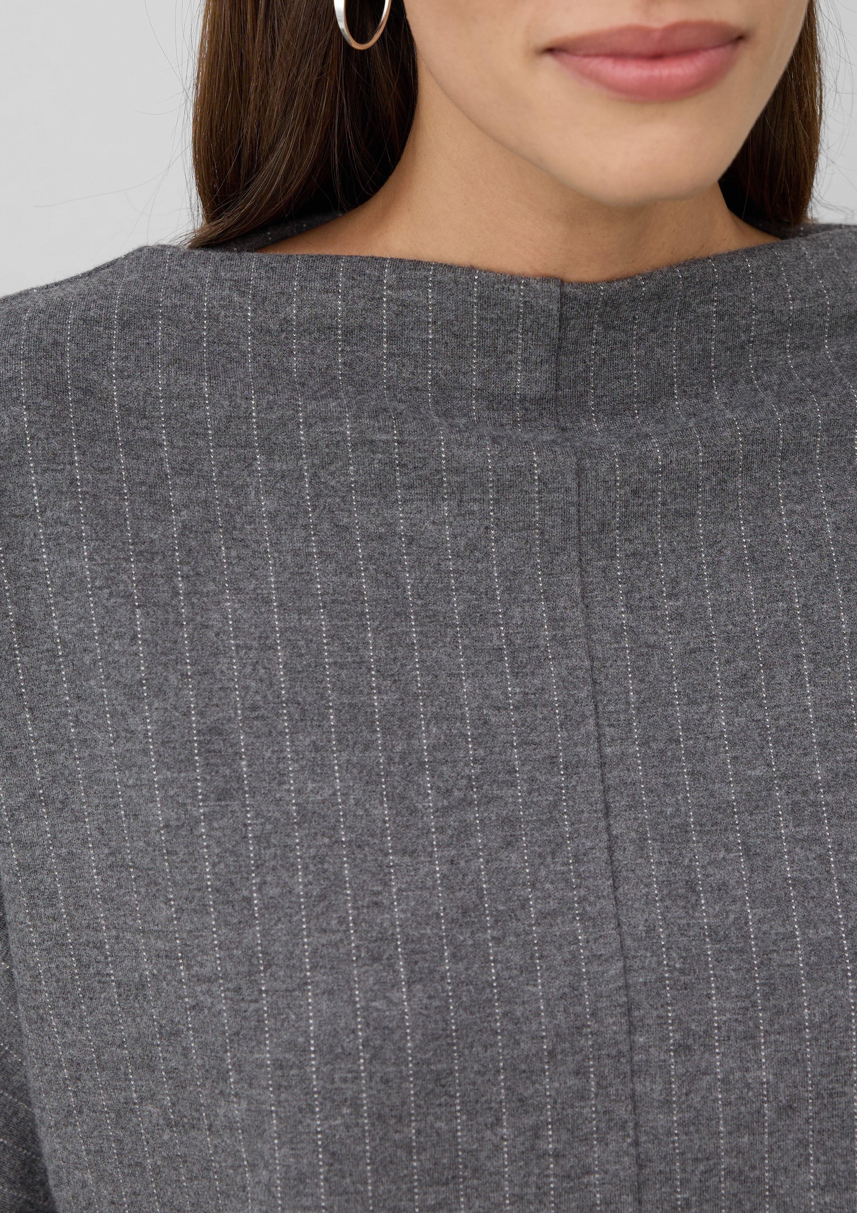 s.Oliver BLACK LABEL 3/4-Arm-Shirt Relaxed-Fit-Shirt mit günstig online kaufen