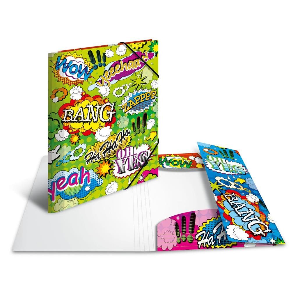 HERMA Organisationsmappe Sammelmappe DIN A3 Kunststoff Comics