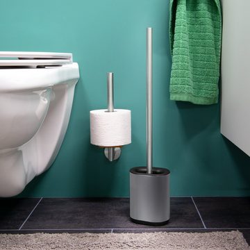 bremermann WC-Reinigungsbürste BARBENA grau Edelstahlgriff, Badserie BARBENA, (kein Set)