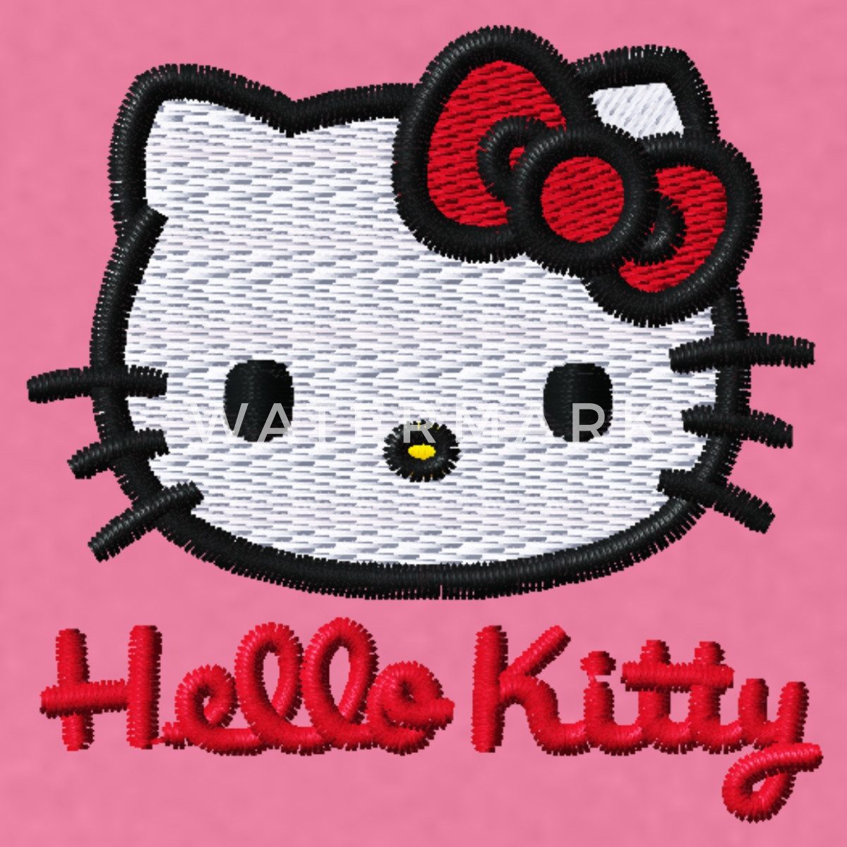 Spreadshirt Hoodie Hello Kitty Stick Portrait Unisex Hoodie (1-tlg)
