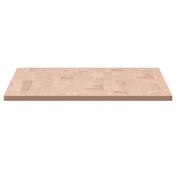 vidaXL Tischplatte Tischplatte 80x40x1,5 cm Rechteckig Massivholz Buche (1 St)