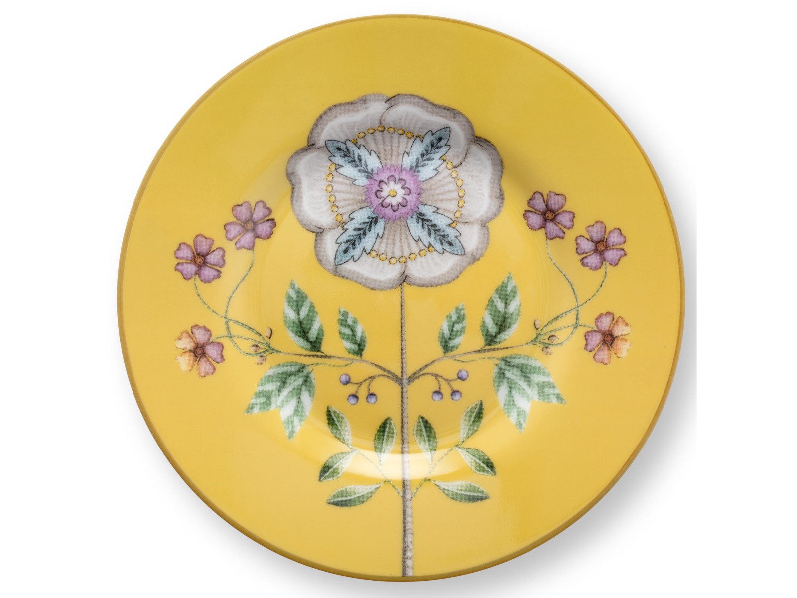PiP Studio Brotteller Lily&Lotus Yellow Petit Four Brotteller 12cm