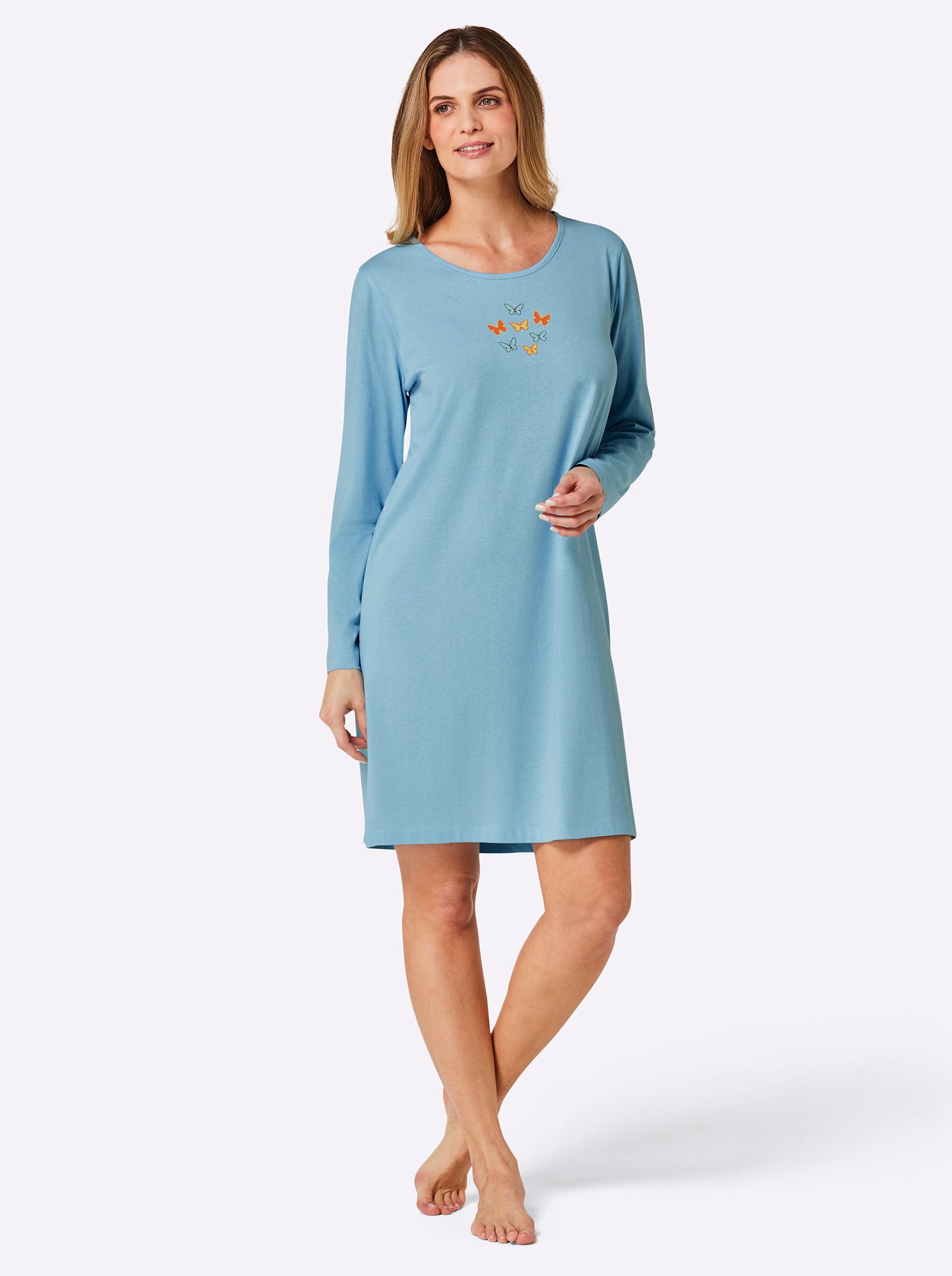 Witt Sleepshirt Sleepshirts Langarm (2-tlg)