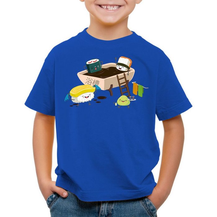 style3 Print-Shirt Kinder T-Shirt Sushi Dinner japan japanisch dinner