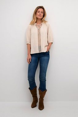 Cream Kurzarmbluse Kurzarm-Bluse CRKiyo